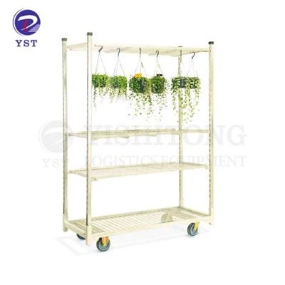 Blumenwagen aus Metall