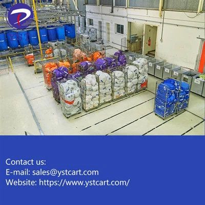 Maximierung der Effizienz industrieller Wäschereien mit Wäschewagen